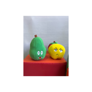_Adorable face emotion stuffed fruits and spiders set_04